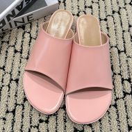 Bottega Veneta Atomic Slides Women Patent Leather Pink