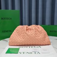 Bottega Veneta Pouch Intreccio Lambskin Pink