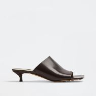 Bottega Veneta Stretch Slides Women Lambskin Coffee