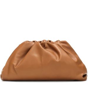 Bottega Veneta Pouch Calfskin Caramel