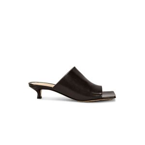 Bottega Veneta Stretch Slides Women Lambskin Black